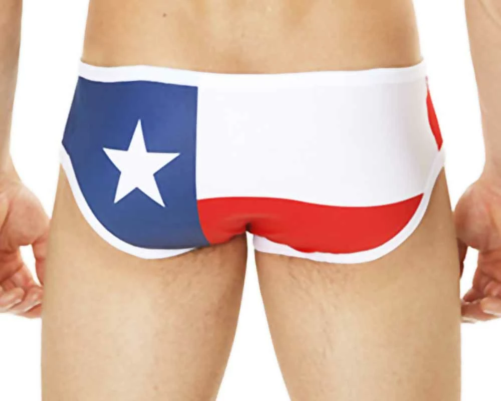 Mensuas MN0838 Texas Flag Brief 5 Mensuas MN0838 Texas Flag Brief