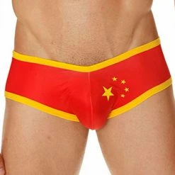 Mensuas MN0839 China Flag Brief
