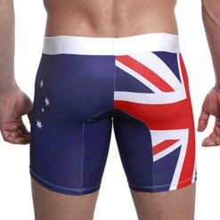 Mensuas MN0861 Australian Flag Long Boxer
