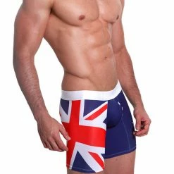 Mensuas MN0861 Australian Flag Long Boxer