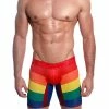 Mensuas MN0870 Pride Flag Long Boxer