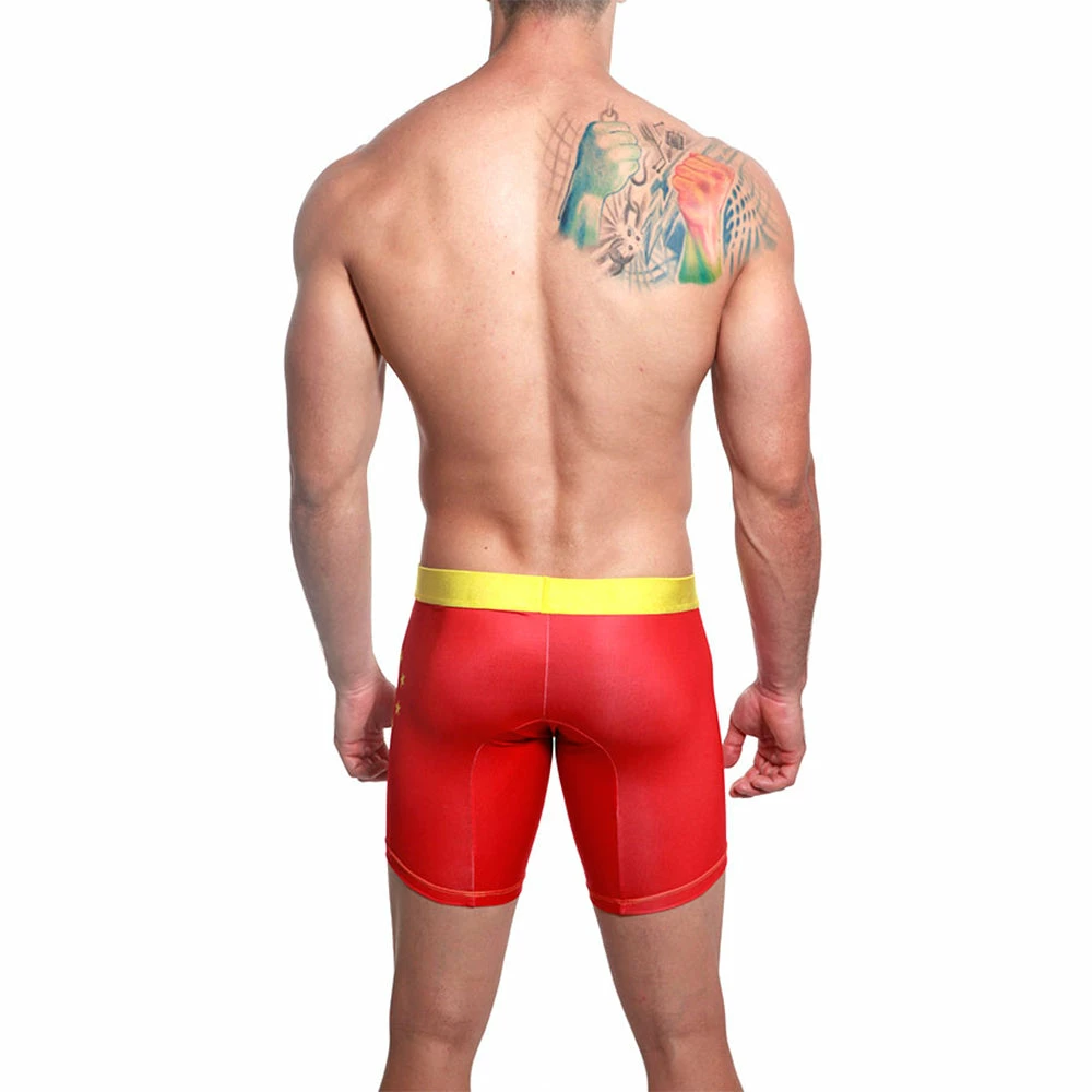 Mensuas MN0871 China Flag Long Boxer 7 Mensuas MN0871 China Flag Long Boxer