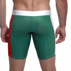 Mensuas MN0872 Mexico Flag Long Boxer