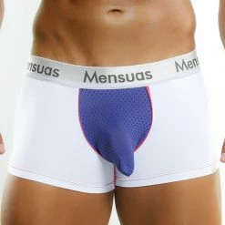 Mensuas MN5674 Pleasant Surprise Center-Mesh Boxer 14 Mensuas MN5674 Pleasant Surprise Center-Mesh Boxer