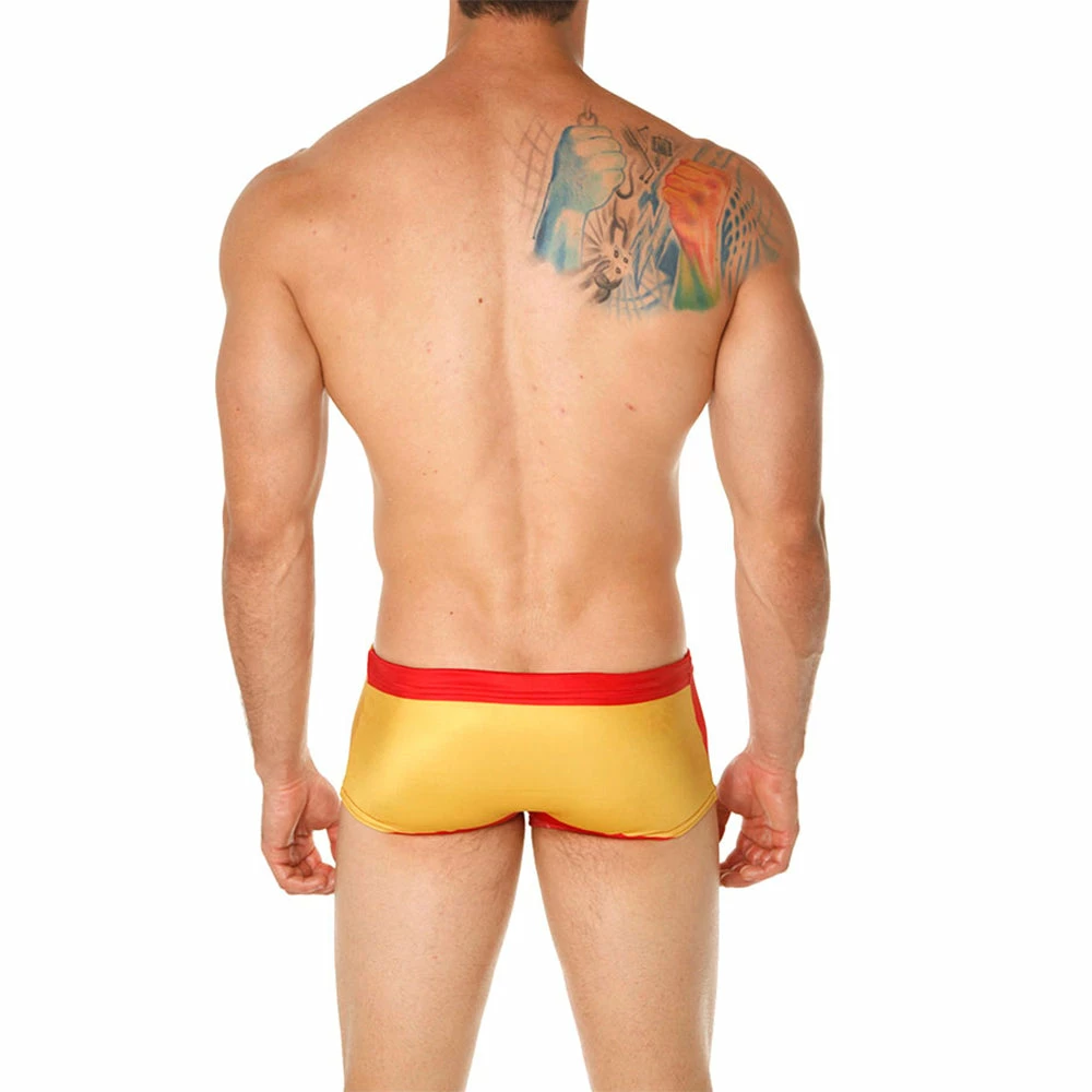 Mensuas MN8017 Spain Flag Swim Boxer 6 Mensuas MN8017 Spain Flag Swim Boxer