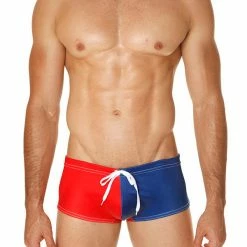 Mensuas MN8019 Texas Flag Swim Boxer