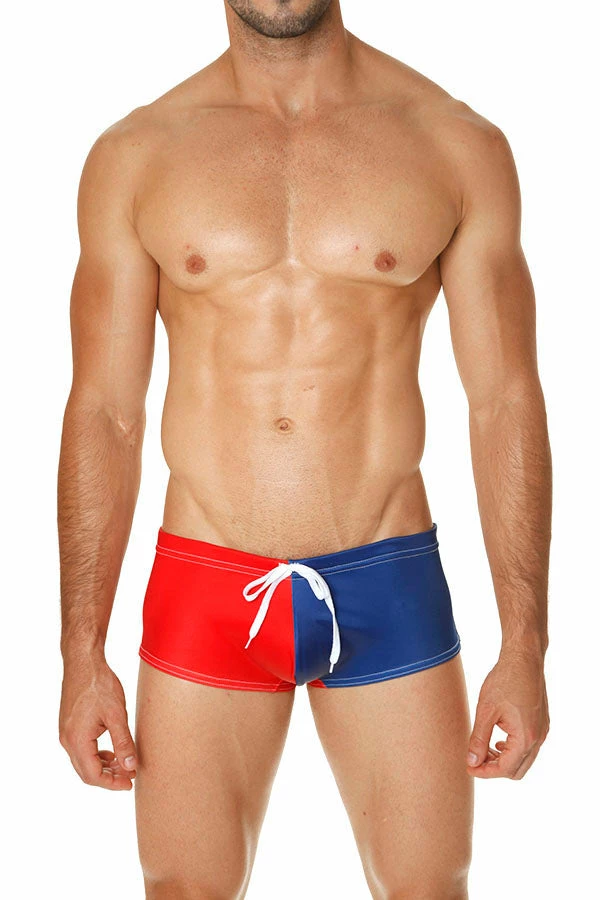 Mensuas MN8019 Texas Flag Swim Boxer 3 Mensuas MN8019 Texas Flag Swim Boxer