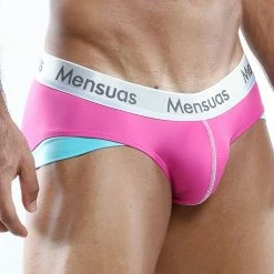 Mensuas MNJ005 Retro Style Bikini Brief 13 Mensuas MNJ005 Retro Style Bikini Brief