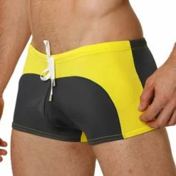 Mensuas MN0686 Charcoal Sun Swim Boxer