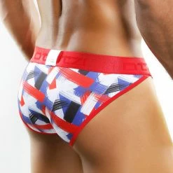 Otzi OT3608 Passionate Brush Strokes Bikini Brief