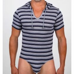 Pistol Pete PPBS402-217 CHROMATIC S/Sleeve Hooded Bodysuit