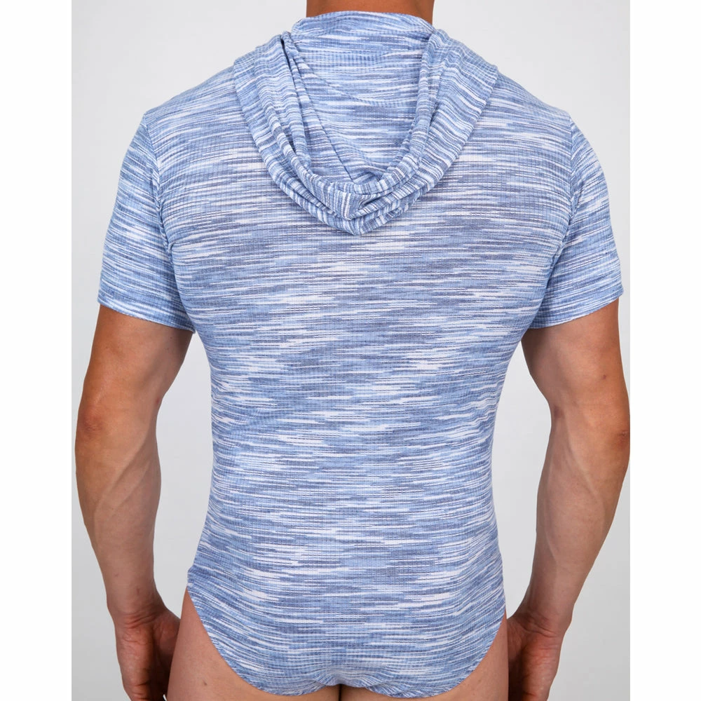 Pistol Pete PPBS404-222 BERMUDA S/Sleeve Hooded Bodysuit 4 Pistol Pete PPBS404-222 BERMUDA S/Sleeve Hooded Bodysuit