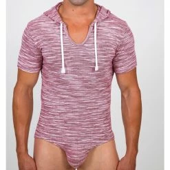 Pistol Pete PPBS404-222 BERMUDA S/Sleeve Hooded Bodysuit 8 Pistol Pete PPBS404-222 BERMUDA S/Sleeve Hooded Bodysuit