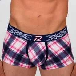 Pistol Pete PPUT429-224 CALICO Open Back Trunk Plaid