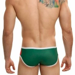 Mensuas MN0826 Mexico Flag Boxer Brief