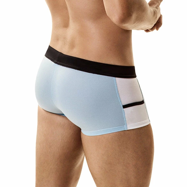 Wildmant WT62B Semi Sheer Mesh Squarecut With Cock Ring C-Rings / Straps 5 Wildmant WT62B Semi Sheer Mesh Squarecut With Cock Ring C-Rings / Straps