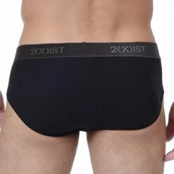 2xist 020303 COTTON 3PK CONTOUR POUCH BRIEF