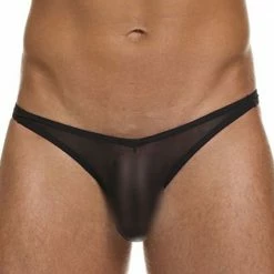 Cover Male CM201 Pouch Enhancing Brazilian Bikini Sheer