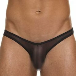 Best Sellers Cover Male CM202 Pouch Enhancing Thong Sheer