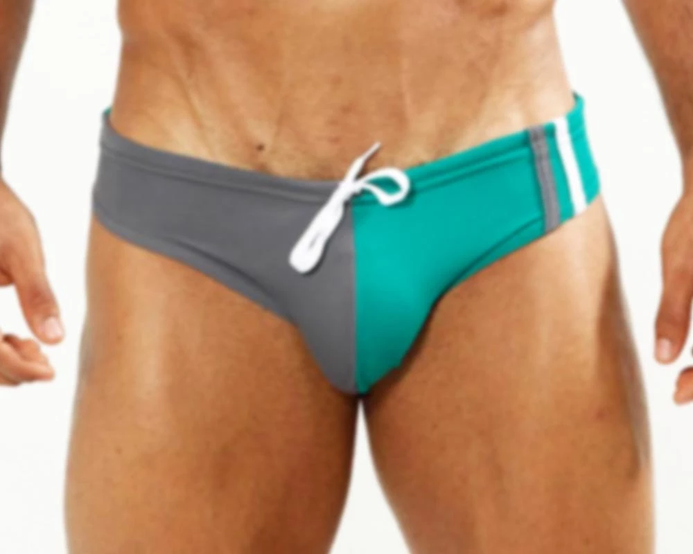 Good Devil GD0671 And Grey Stripes Swim Bikini 3 Good Devil GD0671 And Grey Stripes Swim Bikini