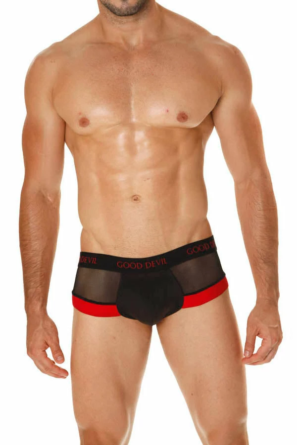 Good Devil GD722 Rotica Sheer Cheeky Brief 7 Good Devil GD722 Rotica Sheer Cheeky Brief