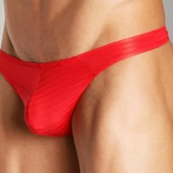 Good Devil GD7555 Horizontal Lines Thong