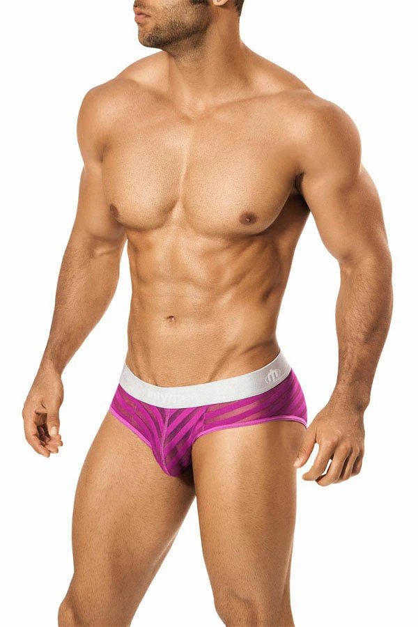 Intymen INT5605 Stripe Sheer Brief 6 Intymen INT5605 Stripe Sheer Brief