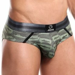 Jocko JKE004 Camo Brief Jockstrap
