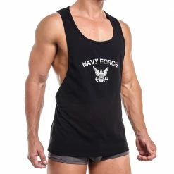 Jocko JKM006 Navy Force Tank Shirts