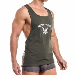 Jocko JKM006 Navy Force Tank Shirts