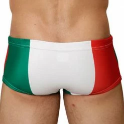 Mensuas MN8012 Mexico Flag Swim Trunk 8 Mensuas MN8012 Mexico Flag Swim Trunk