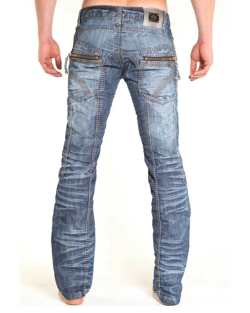 Pants Nuwear KM120 Zip Tight Light Wash Designer Jean 4 Pants Nuwear KM120 Zip Tight Light Wash Designer Jean
