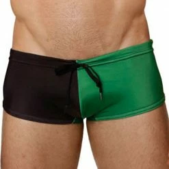 Mensuas MN8013 Jamaica Flag Swim Trunk