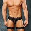Male Power 177178 Scandal-Lace Micro Garter Short