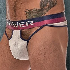 Male Power 237246 French Terry Cutout Thong 14 Male Power 237246 French Terry Cutout Thong