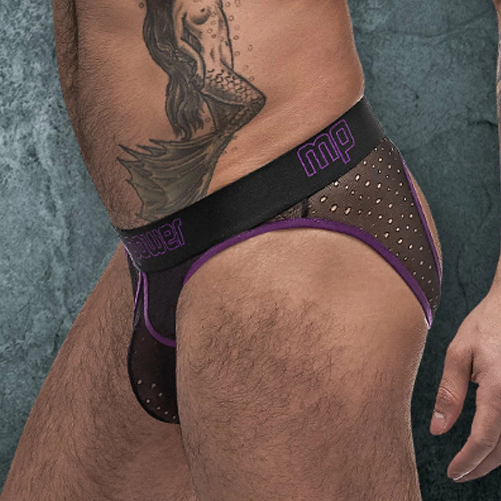 Male Power 303256 Airotic Mesh Butt Out Bikini 7 Male Power 303256 Airotic Mesh Butt Out Bikini