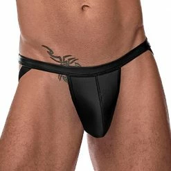Male Power 352261 Cage Matte Strappy Ring Jockstrap