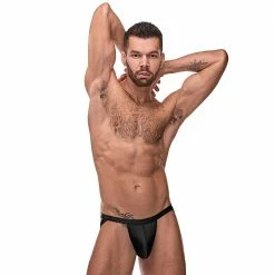 Male Power 352261 Cage Matte Strappy Ring Jockstrap
