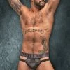 Male Power 395251 Checked Mate Cutout Jock