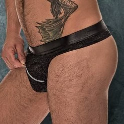 Male Power 441247 Zip It Zip Thong