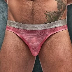 Male Power 442252 Mesh Rib Bong Thong
