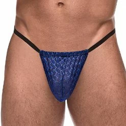 Male Power 450264 Diamond Mesh Posing Strap G-String