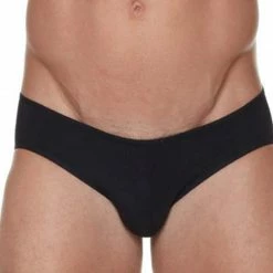 Underwear Male Basics MBL-013 String Crossed Bikini Microfiber