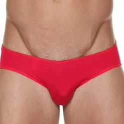 Underwear Male Basics MBL-013 String Crossed Bikini Microfiber