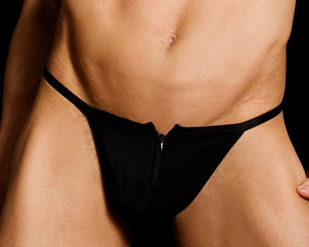 Male Basics MBL-025 Zipper Thong 3 Male Basics MBL-025 Zipper Thong
