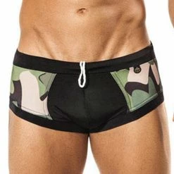 Intymen INT0589 Army Fatigue Swim Boxer