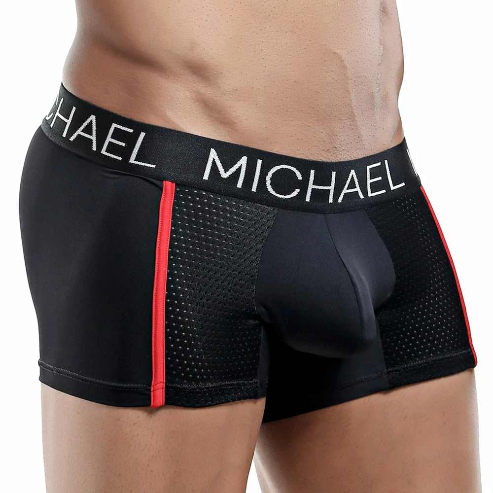Mesh Underwear Michael MLG008 Boxer Trunk 3 Mesh Underwear Michael MLG008 Boxer Trunk