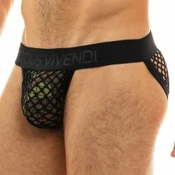 Modus Vivendi 11012-1 Trapped Camo Fishnet Tanga Brief