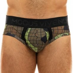 Modus Vivendi 11015 Trapped Camo Brief