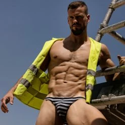 Underwear MODUS VIVENDI 11911 Striped Bottomless